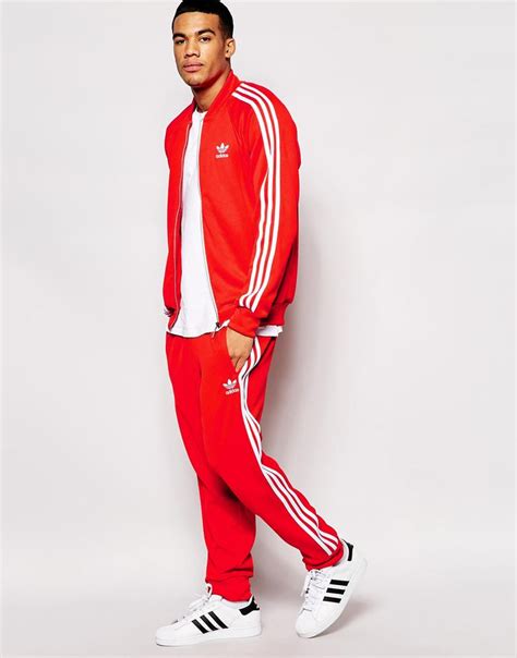 adidas anzug baby rot|adidas anzug herren rot.